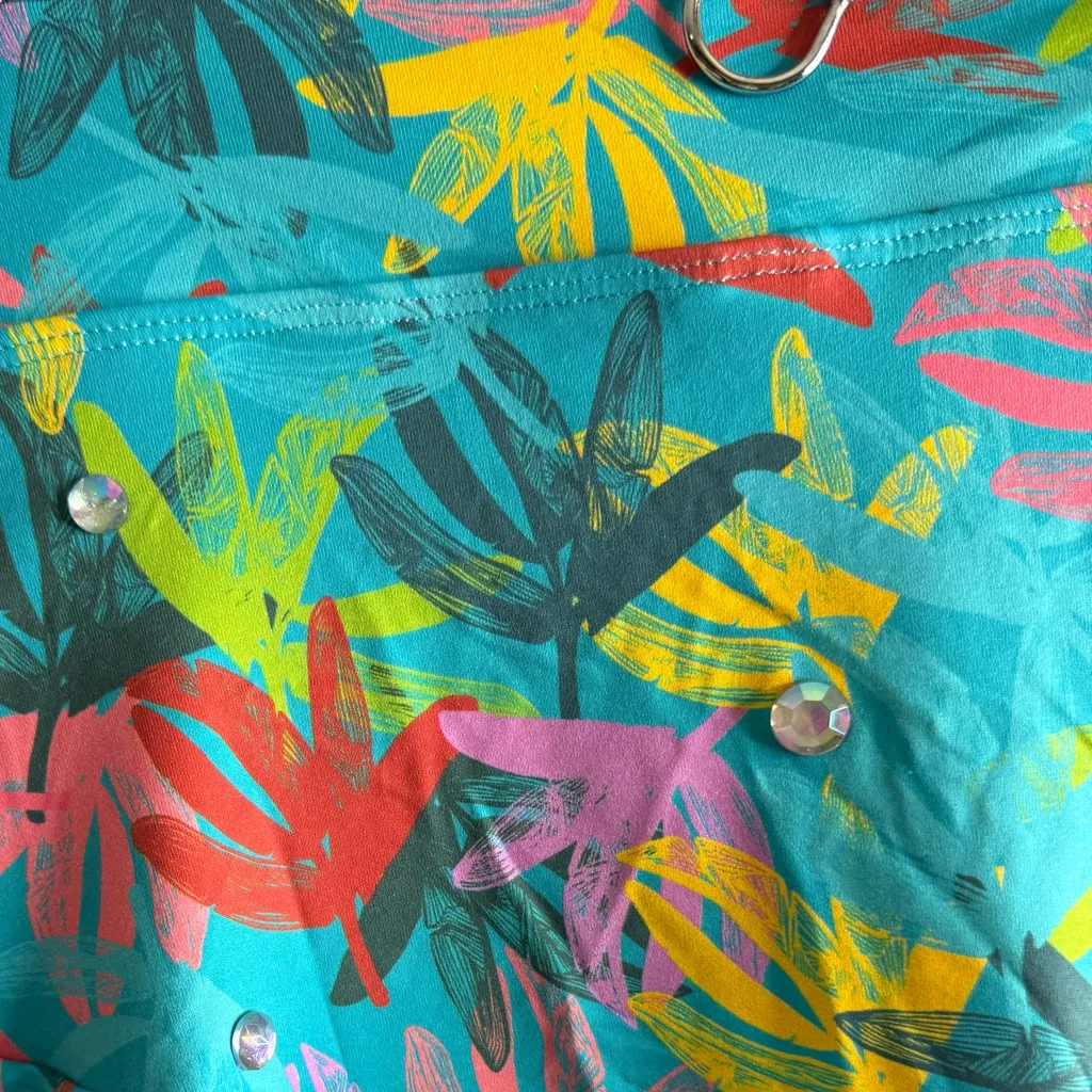 Dona Jo tiered tennis skort size 1.5 medium Blue - Image 7