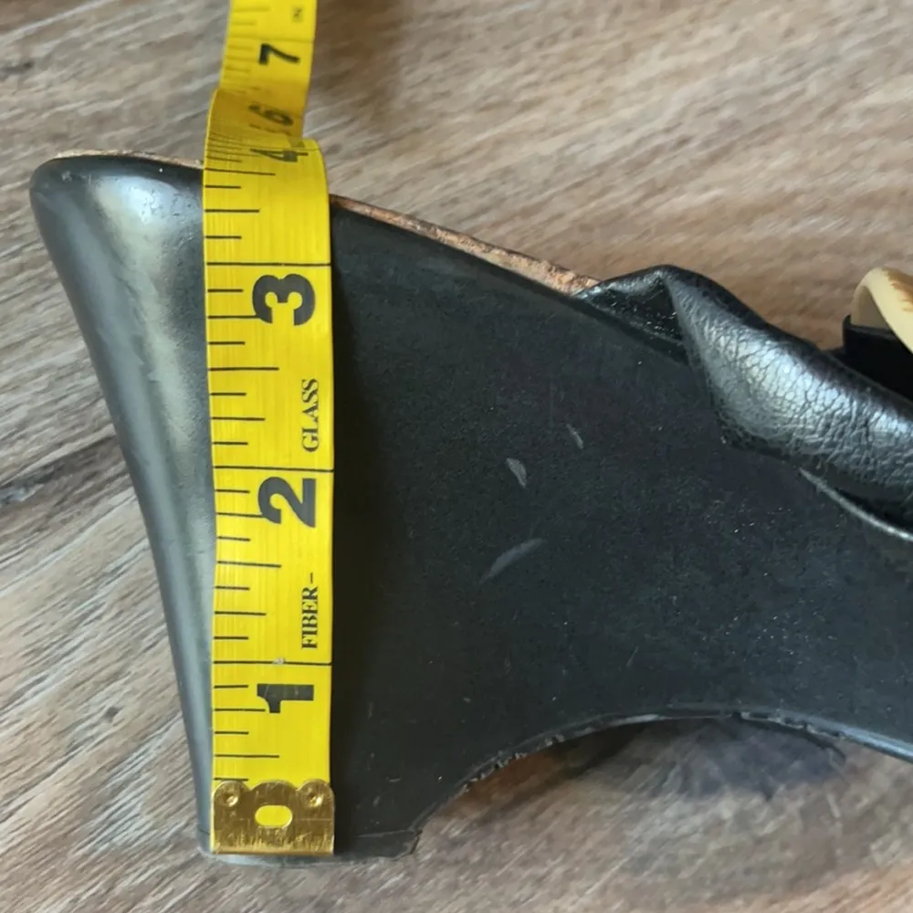 Carlos Santana Wedge Sandals Size 8 - Image 11
