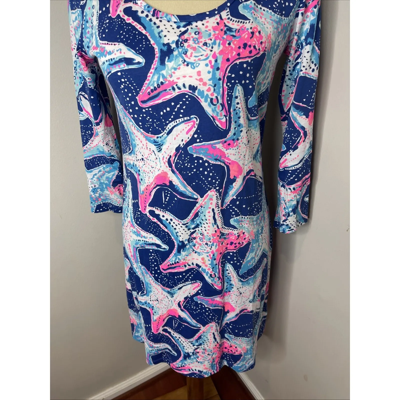 Lilly‎ Pulitzer Beacon T-Shirt Dress in Star Struck Small S - Image 8