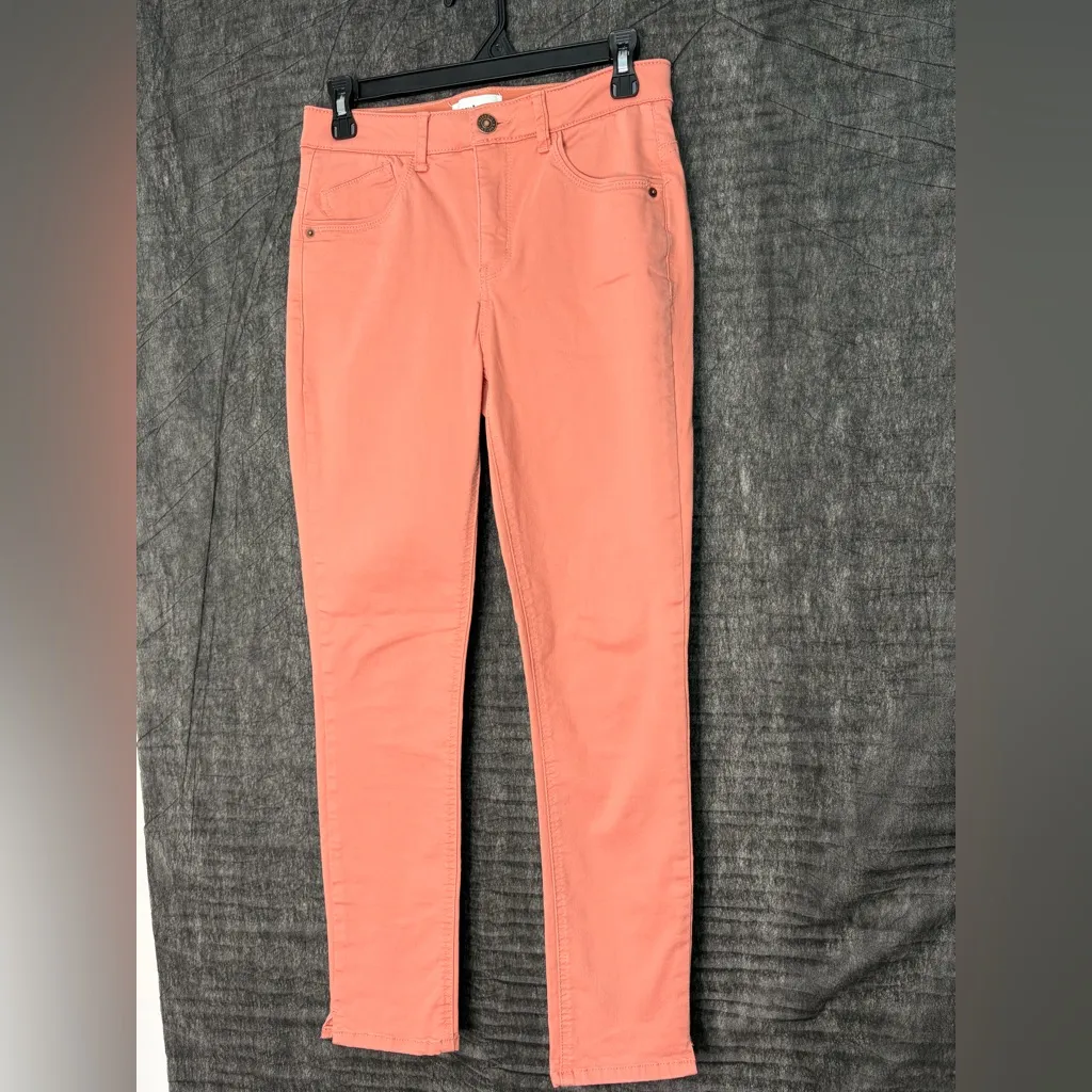 Gibson Latimer Coral Skinny jeans Size 4 Stretch Slim Fit(A258) - Image 2