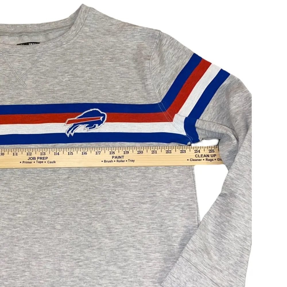 NFL Buffalo Bills Grey Scoop Neck Pullover Sweater  Football Bills Mafia Size XXL - Image 3