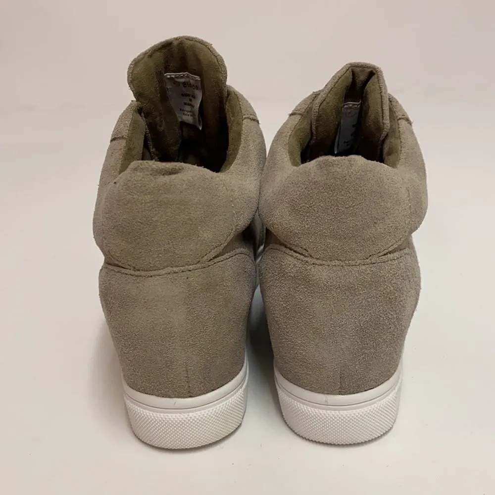 Blondo Glenda Waterproof Suede Zip Up Hidden wedge A17 - Image 4
