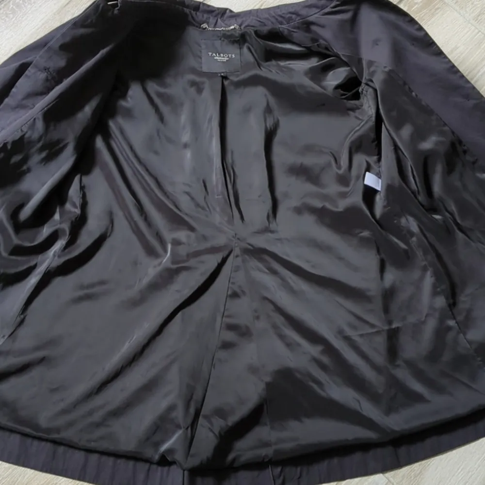 Talbots Petites 3/4 Sleeve Trench Coat - Image 11