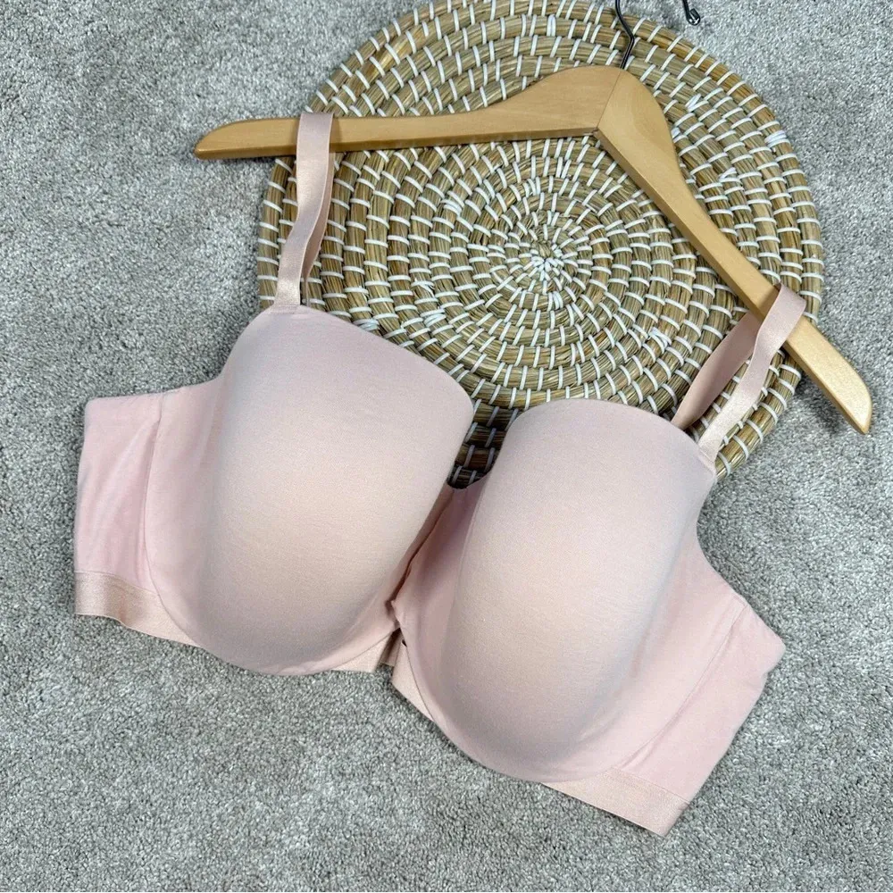 ThirdLove Pima Cotton T-Shirt Bra Plus Size 46D - Image 3