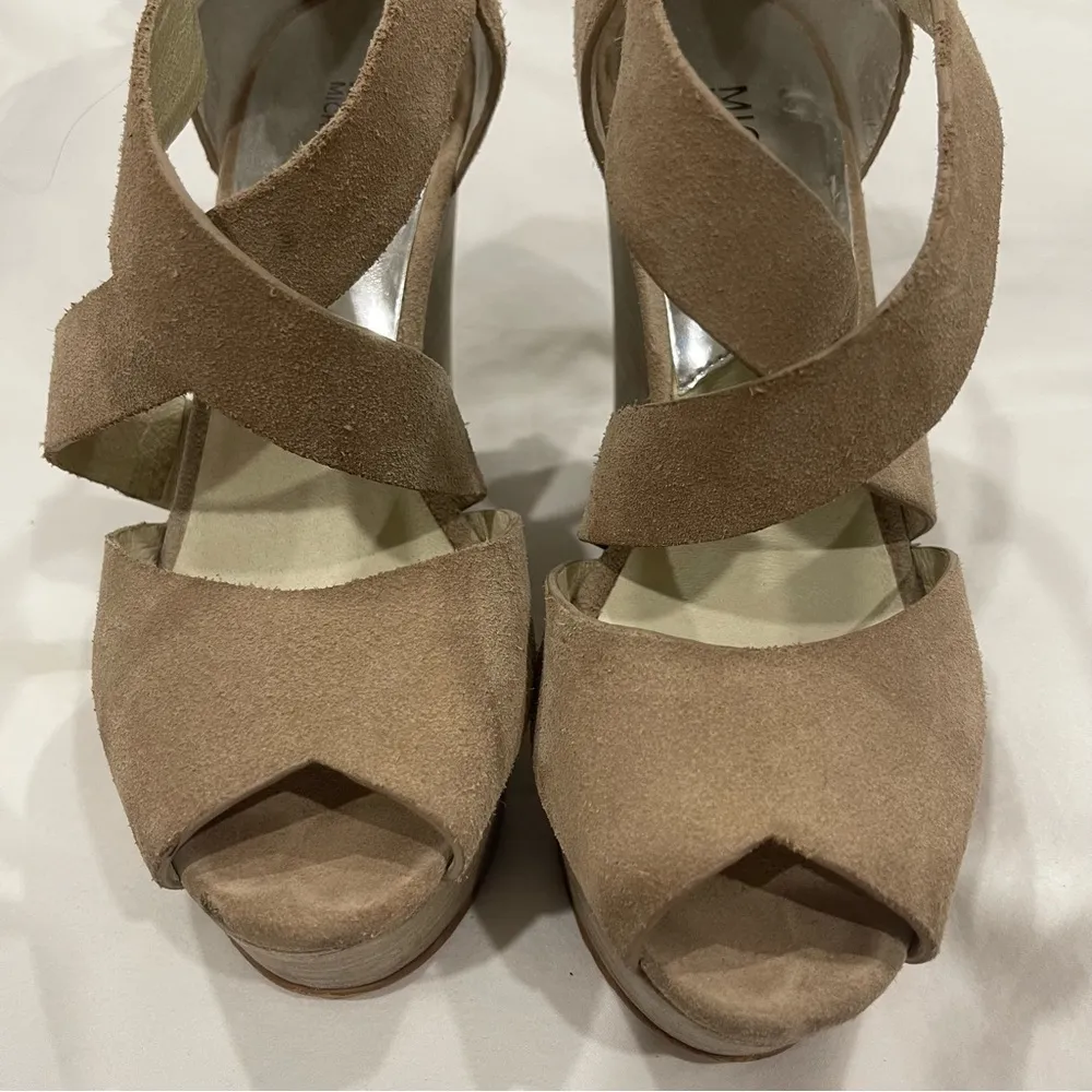 Michael Kors Michael  Suede Wedges - Image 4