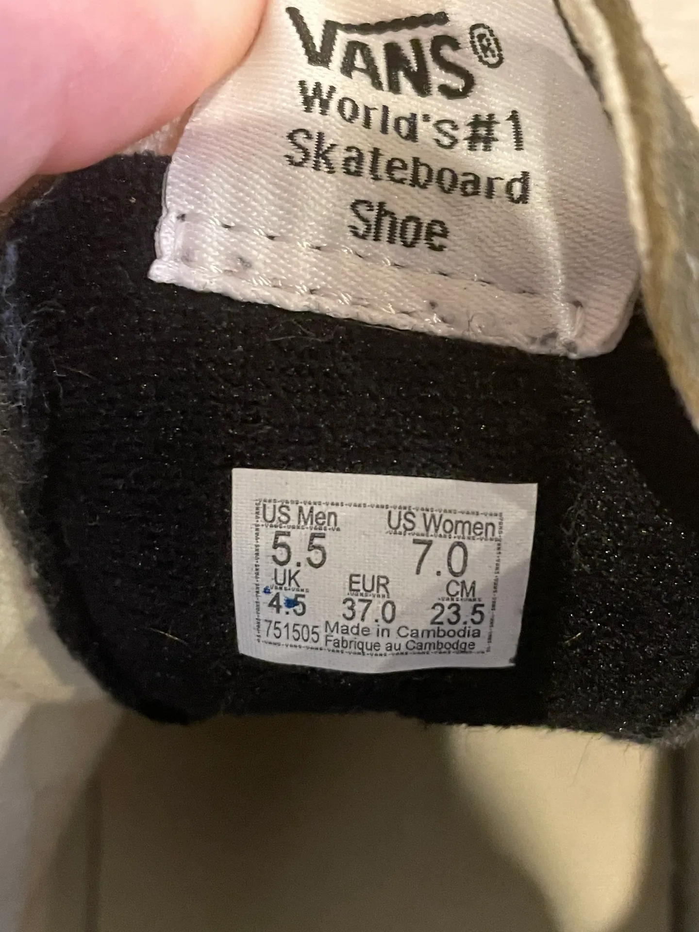 Vans Sk8-Hi olive green - Image 4