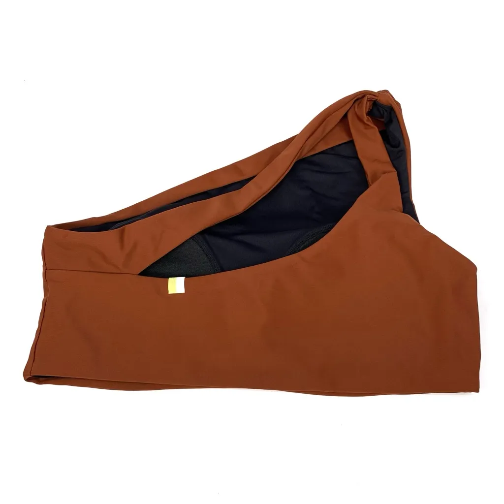 SUMMERSALT The Sidestroke Top & The Ruched High Leg High Rise Bottom Amber 4 - Image 4