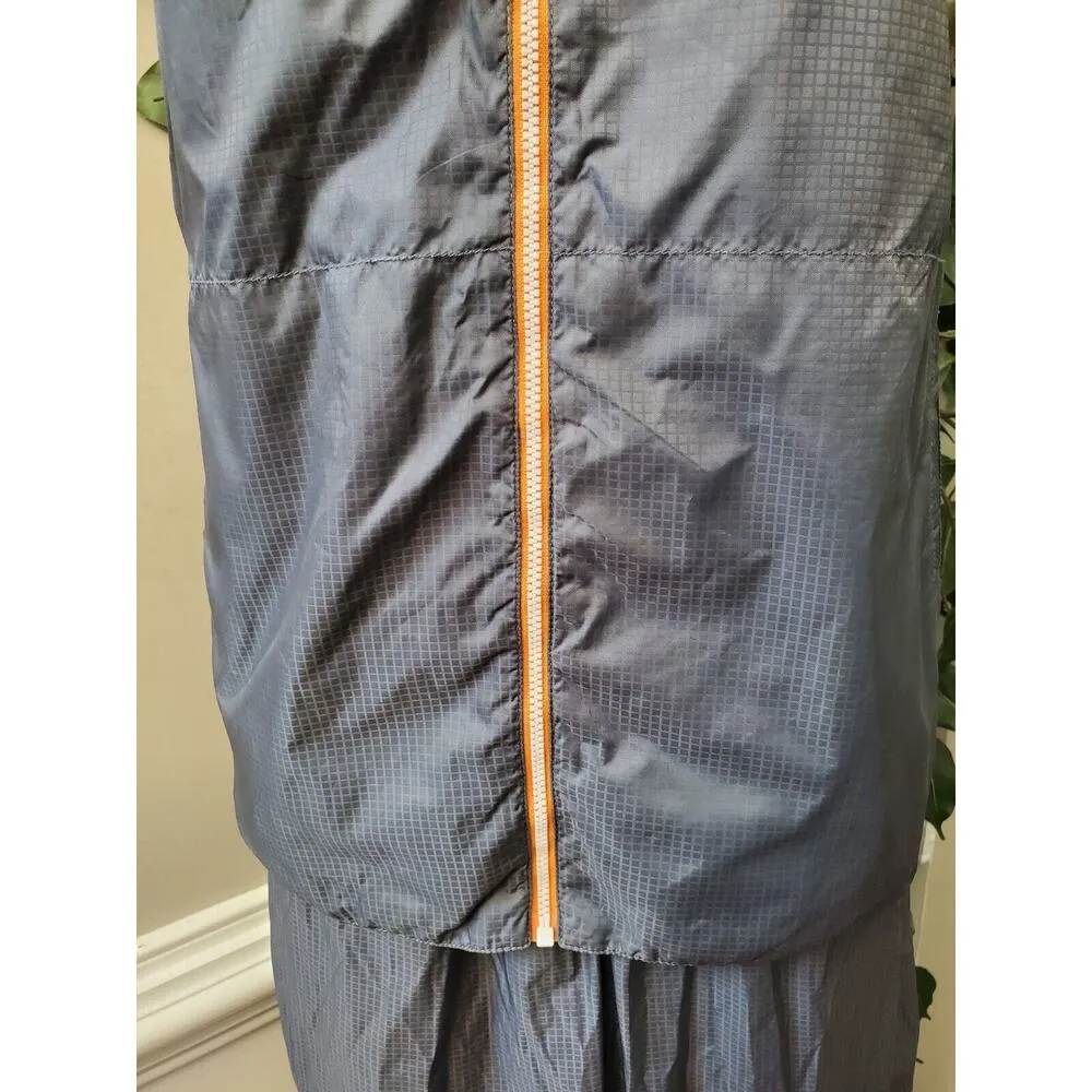 Vintage Nike Womens Blue Hooded Windbreaker Jacket & Pant 2 Pc's Track Suit XL - Image 16