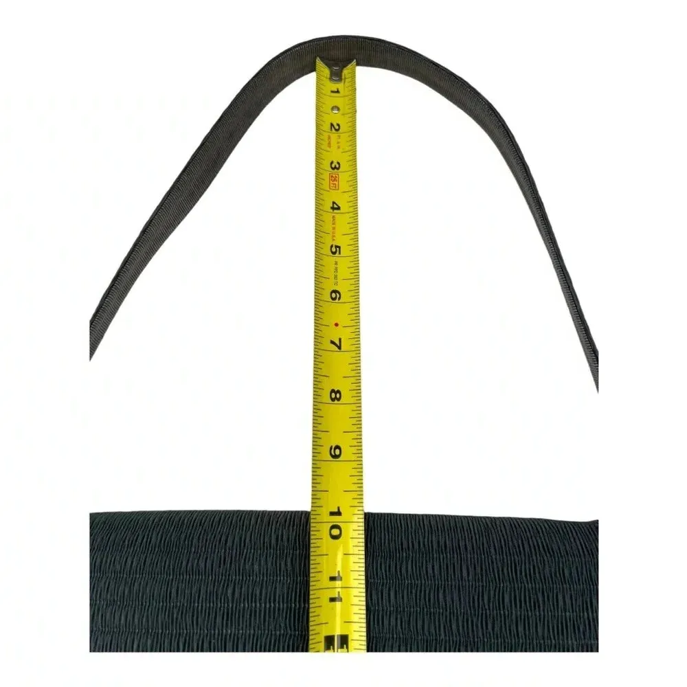 Stuart Weitzman  Handbag Solid Green Textured Shoulder Bag Purse with Dust‎ Bag - Image 13