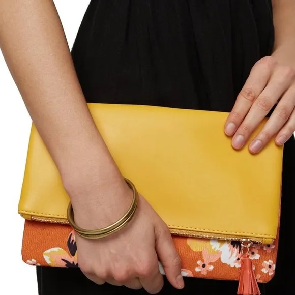 Rachel‎ Pally Zahara Reversible Floral Print Fold-over Clutch - Image 3