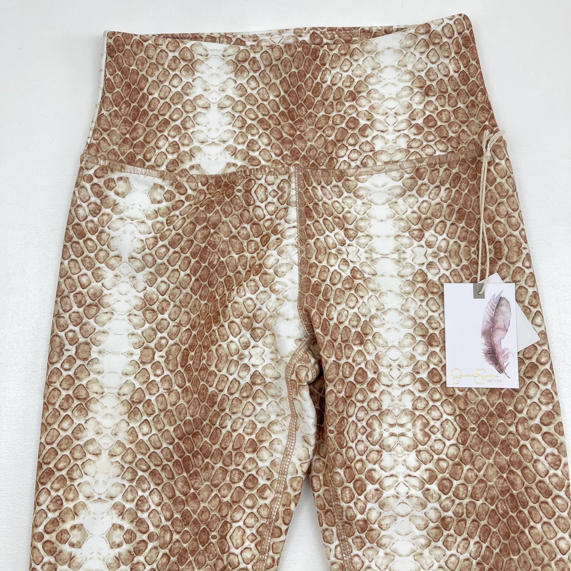 Jessica Simpson Snake Print Contender Lux 25” Ankle Leggings - Image 7