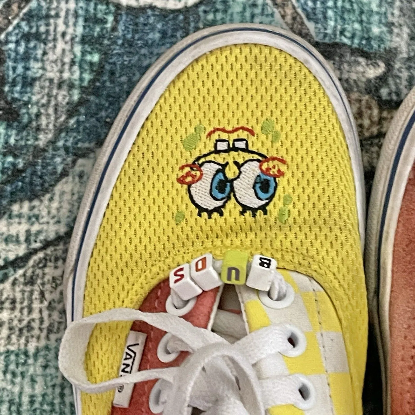 VANS SpongeBob SquarePants x Era Best Friends Sz Sz 5 Womens Limited Edition - Image 13