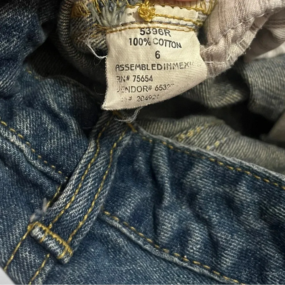 ABERCROMBIE & FITCH Women's Medium Wash‎ Bootcut Jeans Size 6 | EUC - Image 5