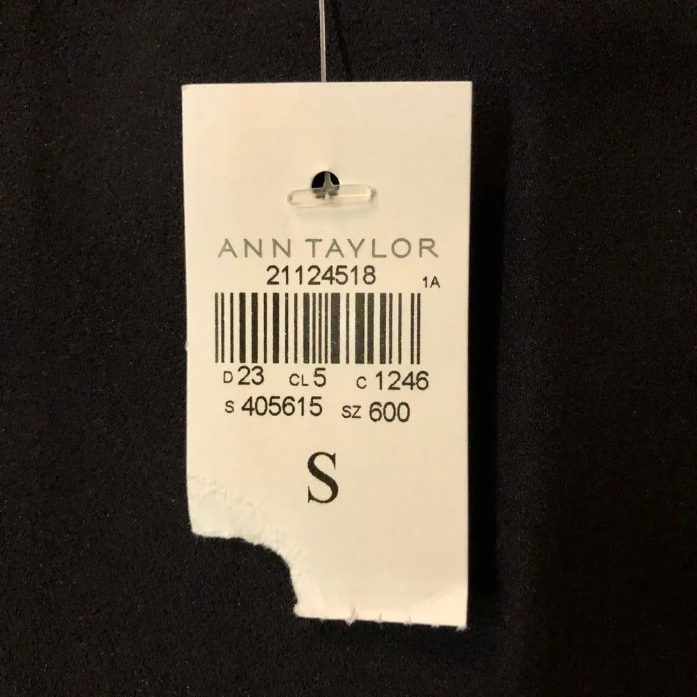 Ann Taylor Blouse Womens S New Blue - Image 6