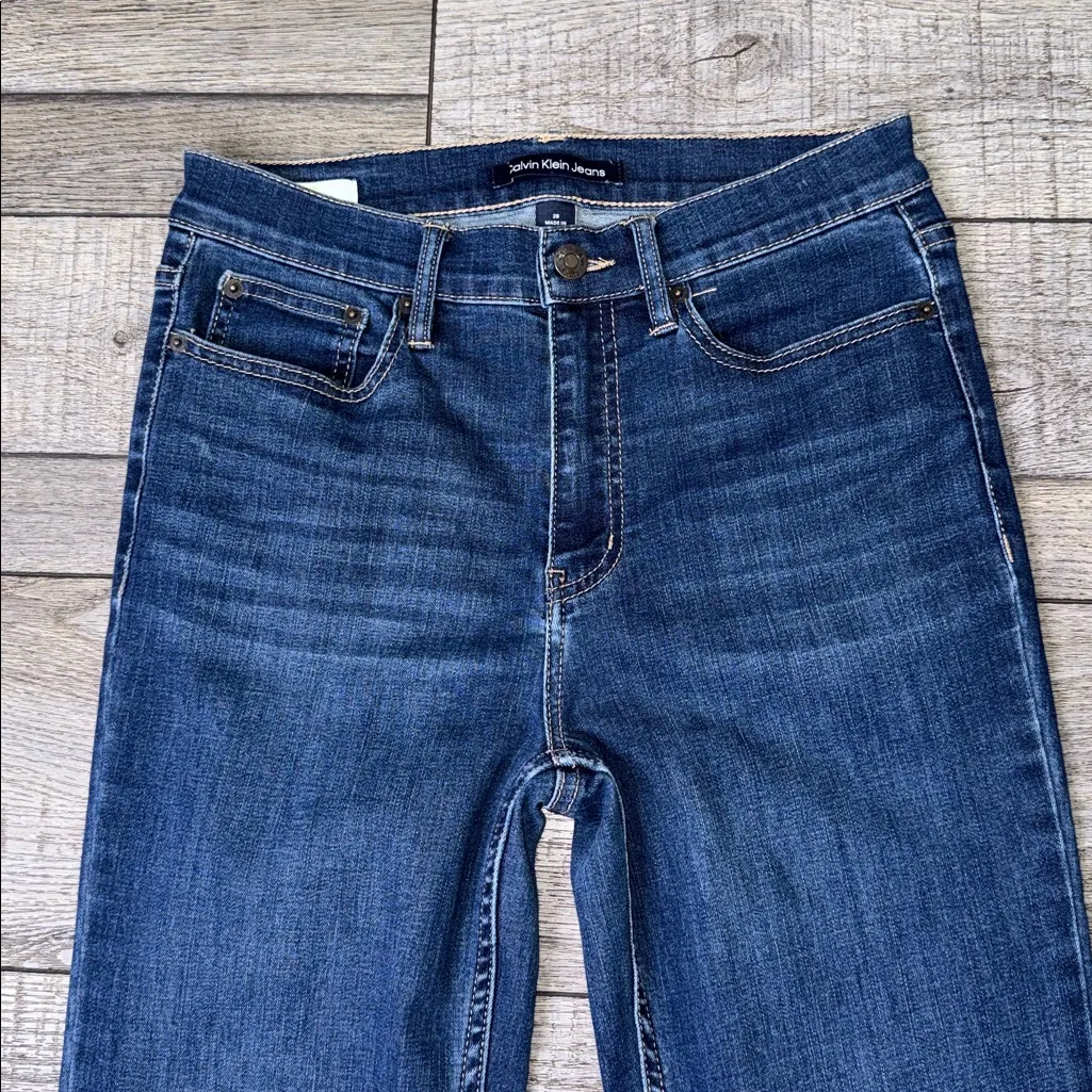 Calvin Klein  High Rise Boot Cut Jeans - Image 2