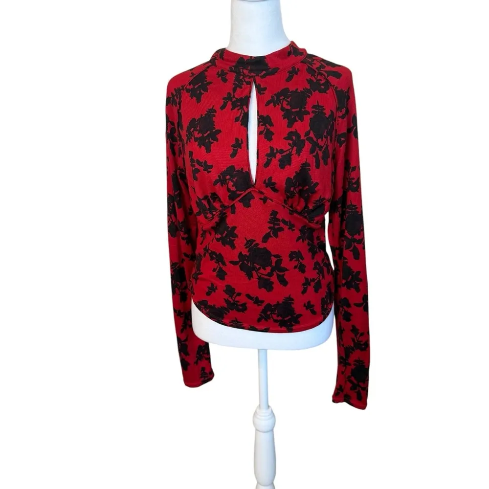 Free People Dinner Party Top Vintage Combo Large Retro Chic Soft Sexy Siren Work - Image 6