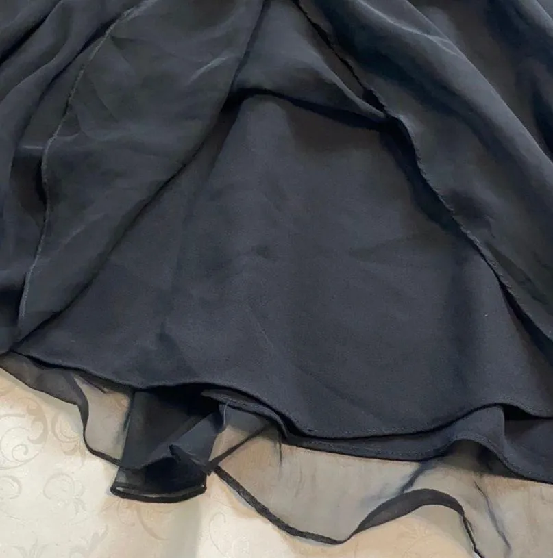 Kenar Black Mini Dress - Image 4