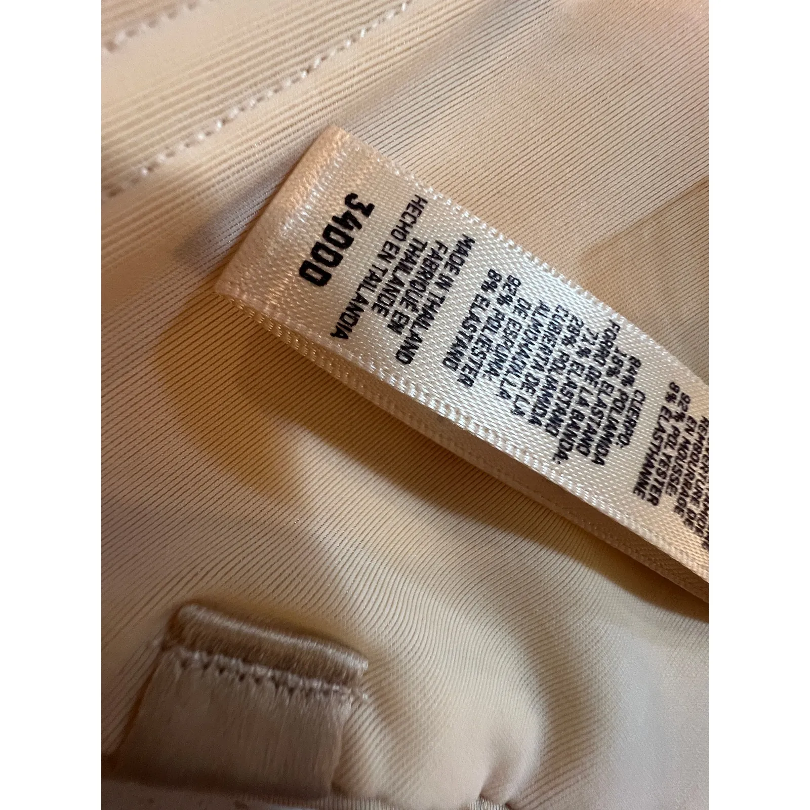 nwt skims sand color bra strapless bra 34DDD - Image 3