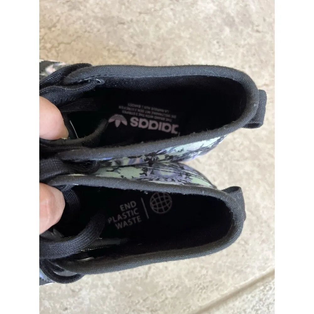 Adidas Nizza Platform Mid ID7260 Lilac Floral Women's Size 7.5 90’s Y2K - Image 9