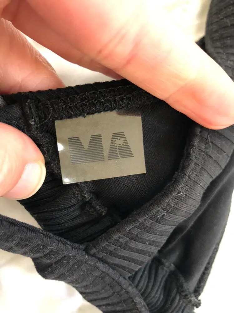 Minimale Animale Black Textured Bikini - Image 3