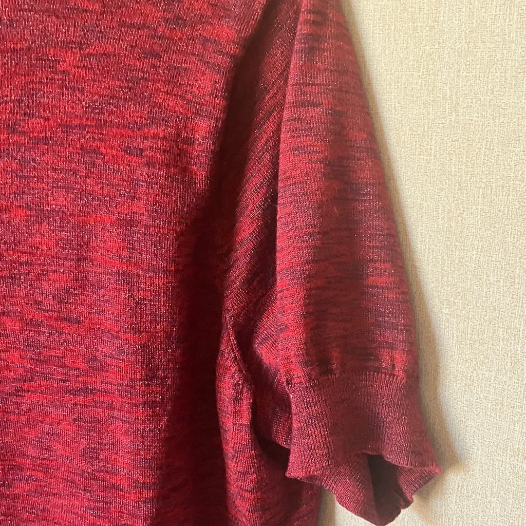 Apt. 9 Vibrant Red Women's cowl neck sweater 0X - Image 10