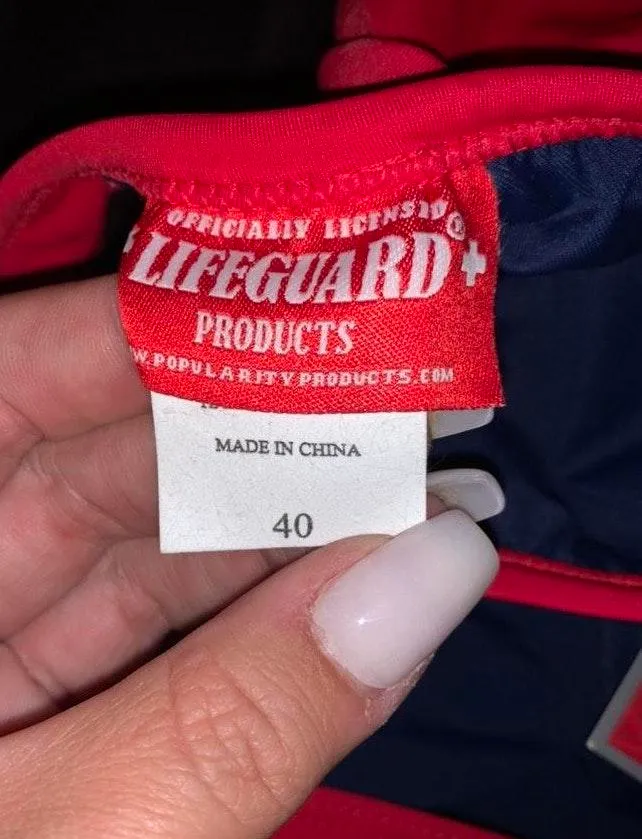 Lifeguard One Piece Suit Size XXL - Image 3