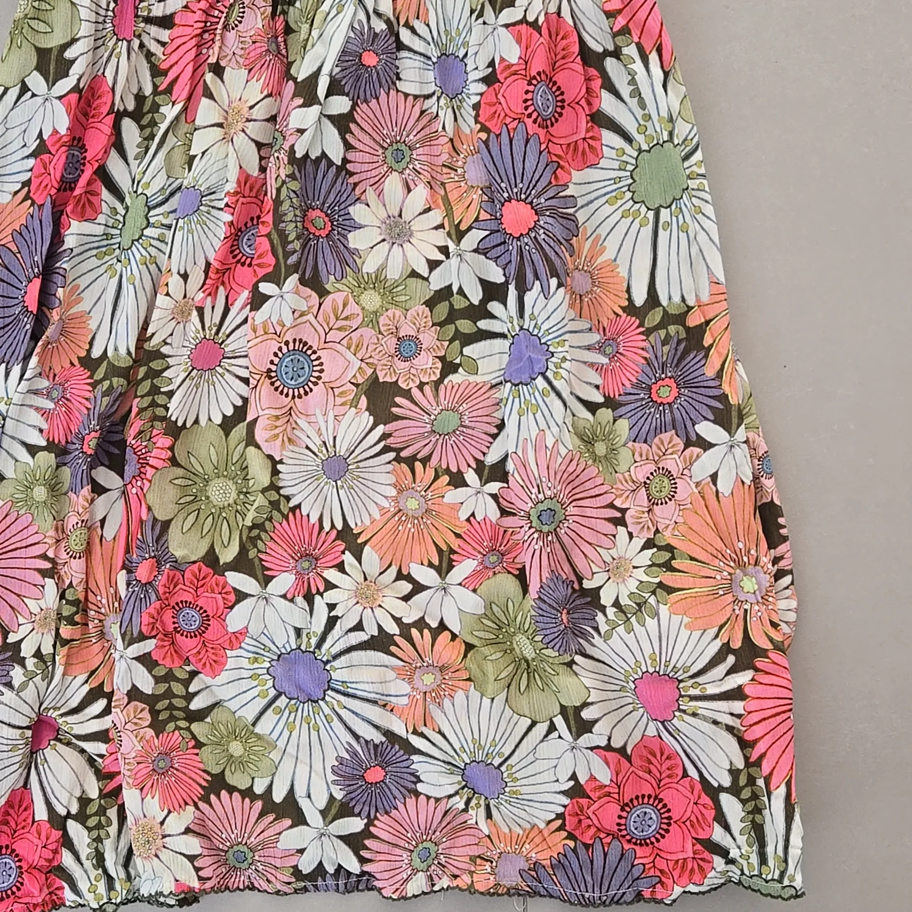 NWT! Agua by Agua Bendita Pacifico Sierra Java Floral Minidress Size L - Image 4