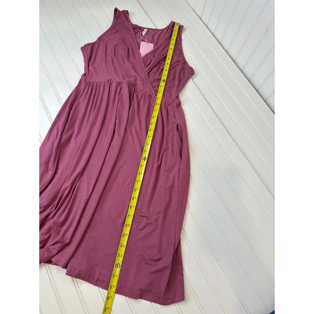 Tralibee Black & Orange Floral Dress & Cathy Sleeveless Midi Dress Bundle Size L Size L - Image 9