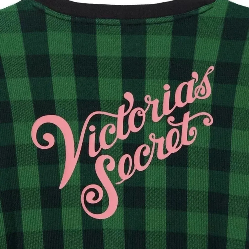 Victoria’s Secret One piece thermal pajamas size large New - Image 4