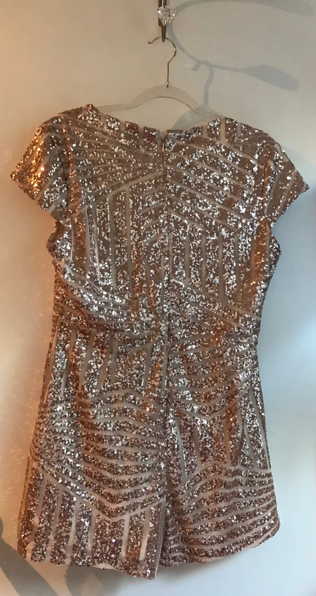 Rose Gold Nude Romper - Image 7