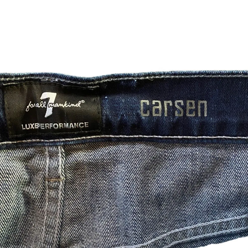 7 for all man kind luxe performance style Carsen size 33 jeans - Image 3