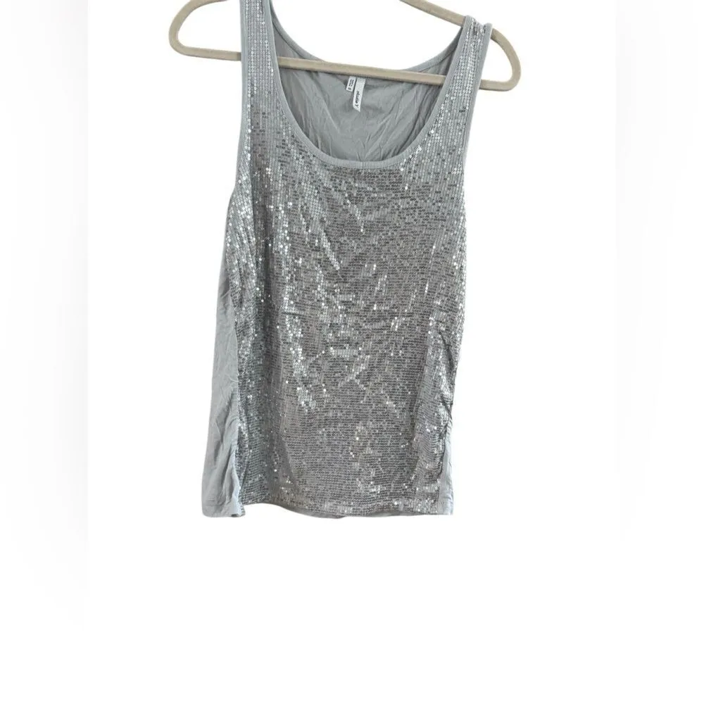 Studio Y size XXL silver sequin , tank top - Image 6