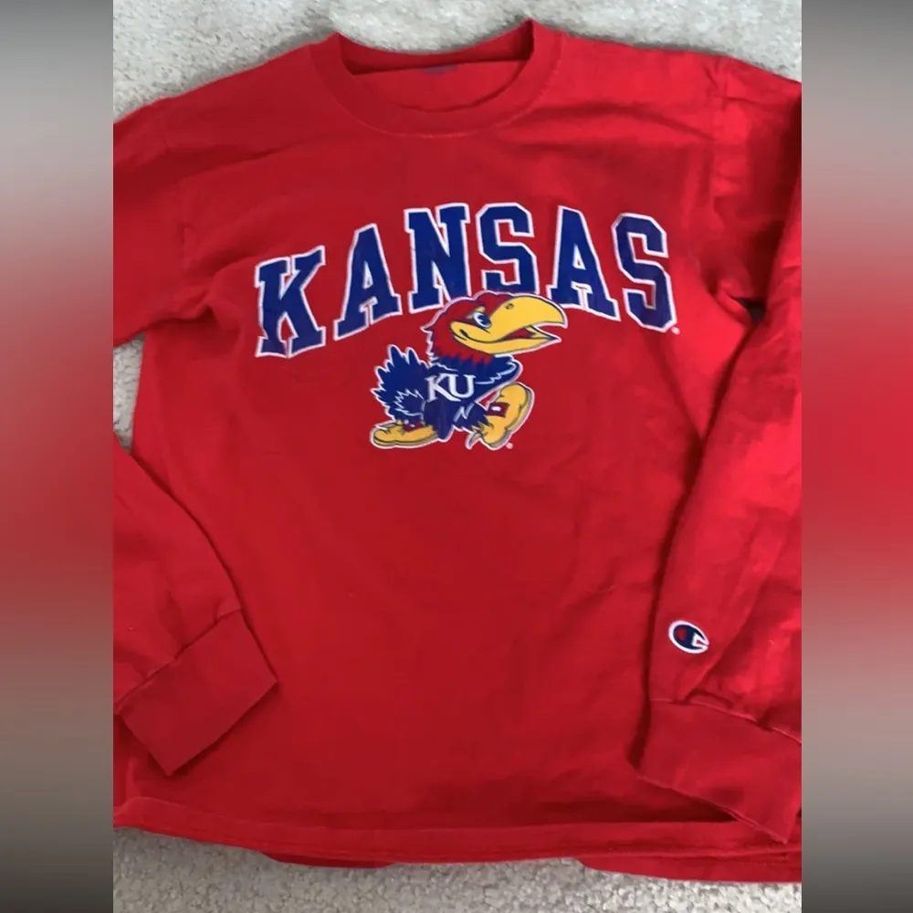 Cute long sleeve KU shirt - Image 2