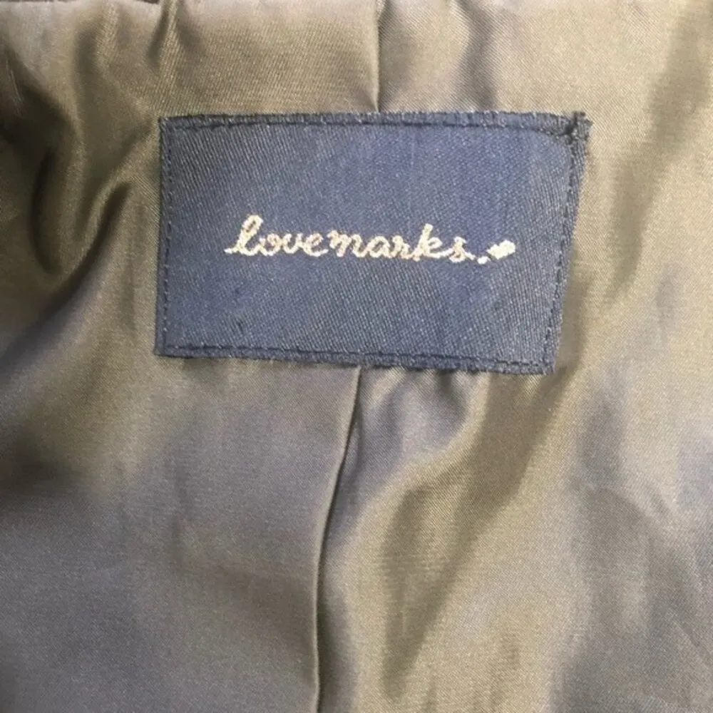 Love Marks Olive Green Faux Suede Quilted Moto Jacket - Image 7