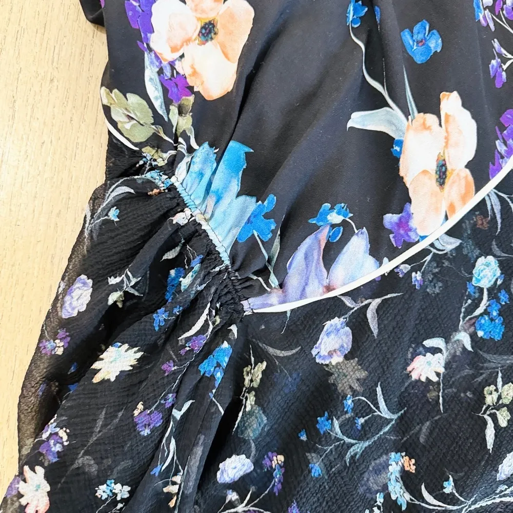 3.1 Phillip Lim 100% silk floral mini dress - Image 12