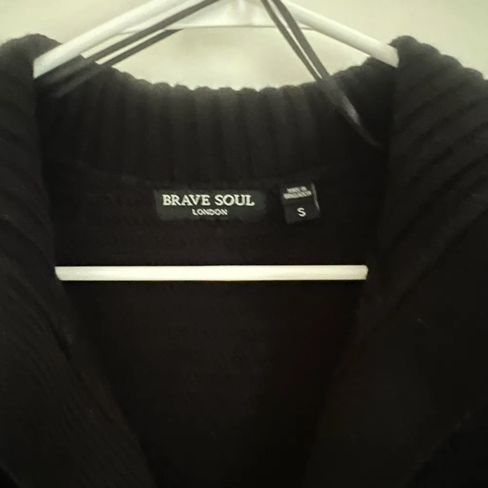 Brave Soul Black V-Neck Sweater - Image 3
