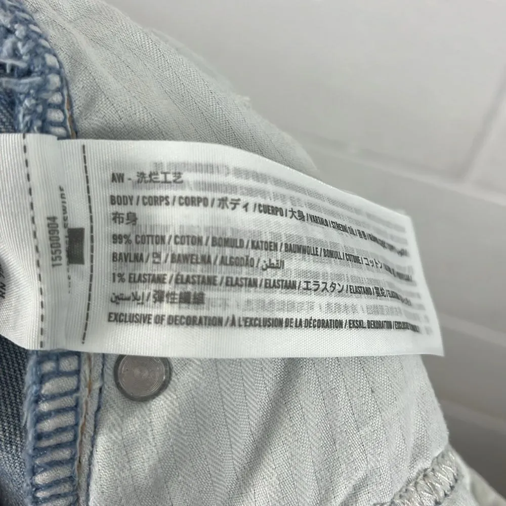 Abercrombie & Fitch the ankle straight ultra high rise curve love light jean - Image 5