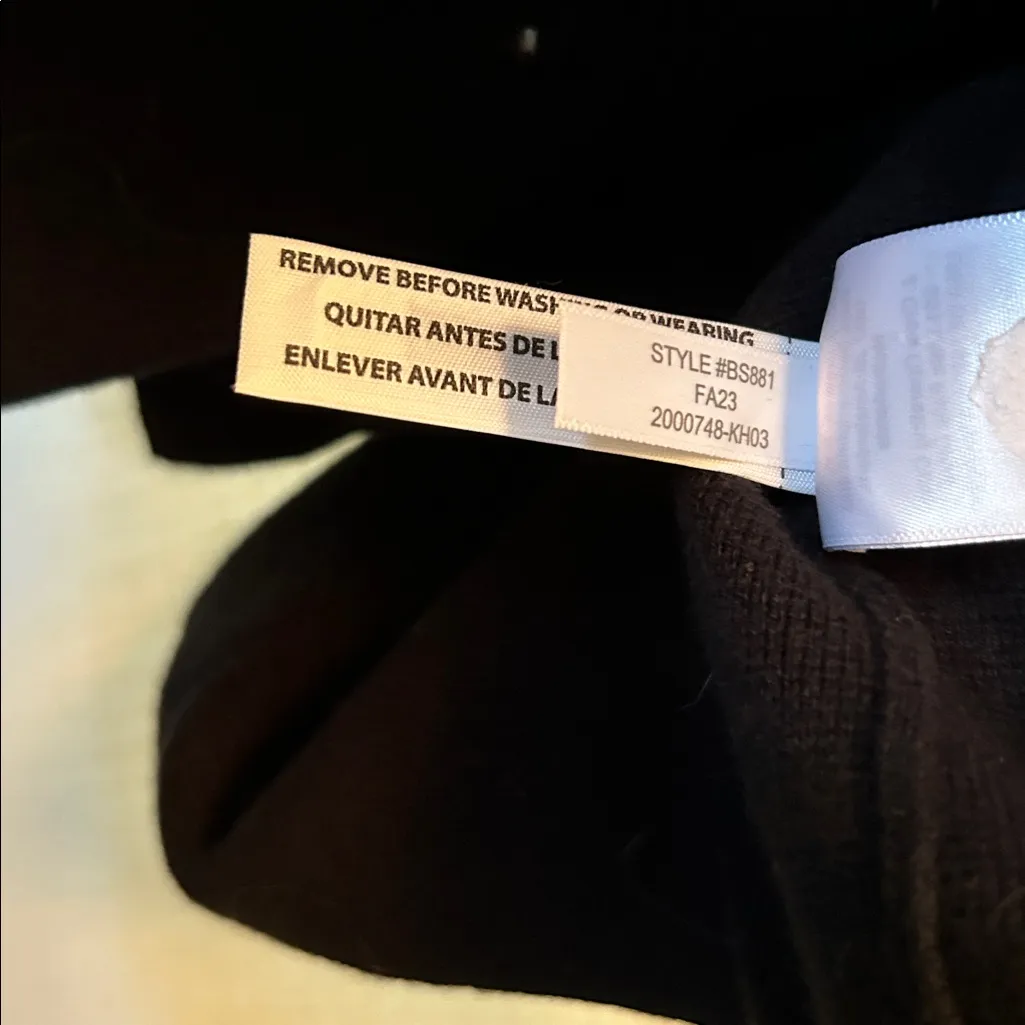 J Crew 2 button sweater blazer black - Image 6