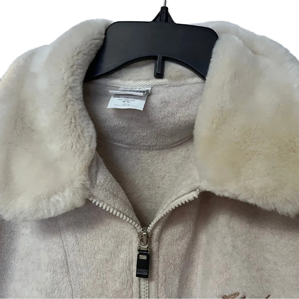 Cityscapes "Alaska" Faux Sherpa Zip Jacket Size M - Image 3