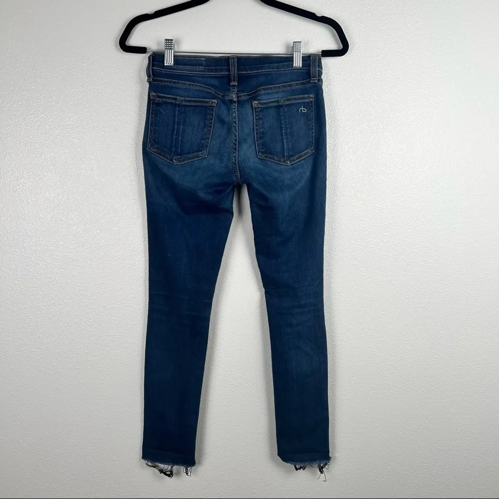 Rag & Bone Distressed‎ Skinny Jeans Sz 25 - Image 5