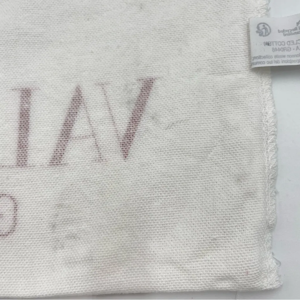 Valentino Garavani Dust Cover Set of 2 Storage 11x12 Bag Shoe Purse White Travel - Image 16