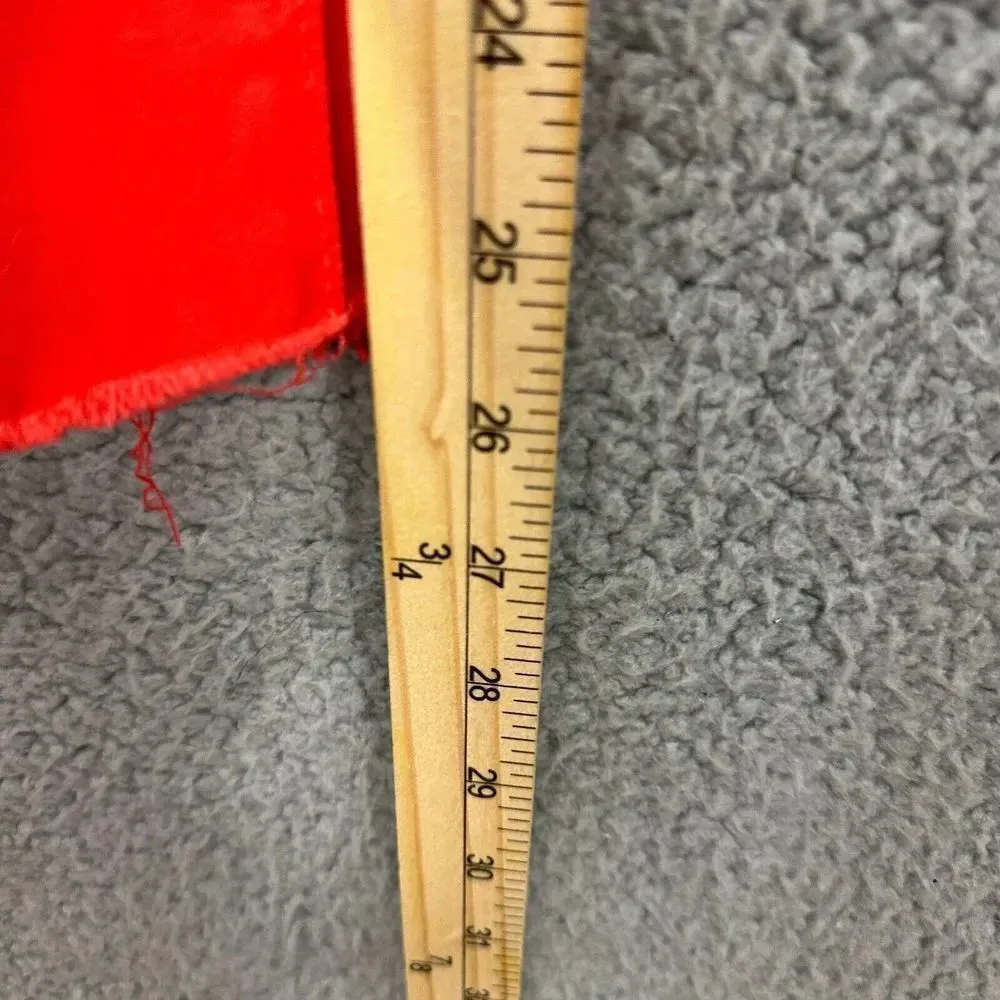 Ag Adriano Goldschmied women jeans 25 red the stilt cigarette leg skinny raw hem - Image 4