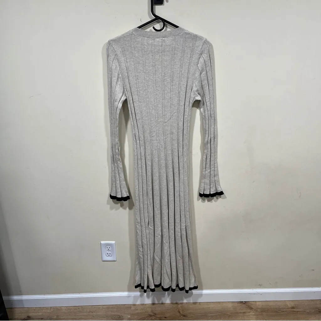 NWT Allison New York FRANCESCA DRESS size large cotton long sleeve long dress - Image 9
