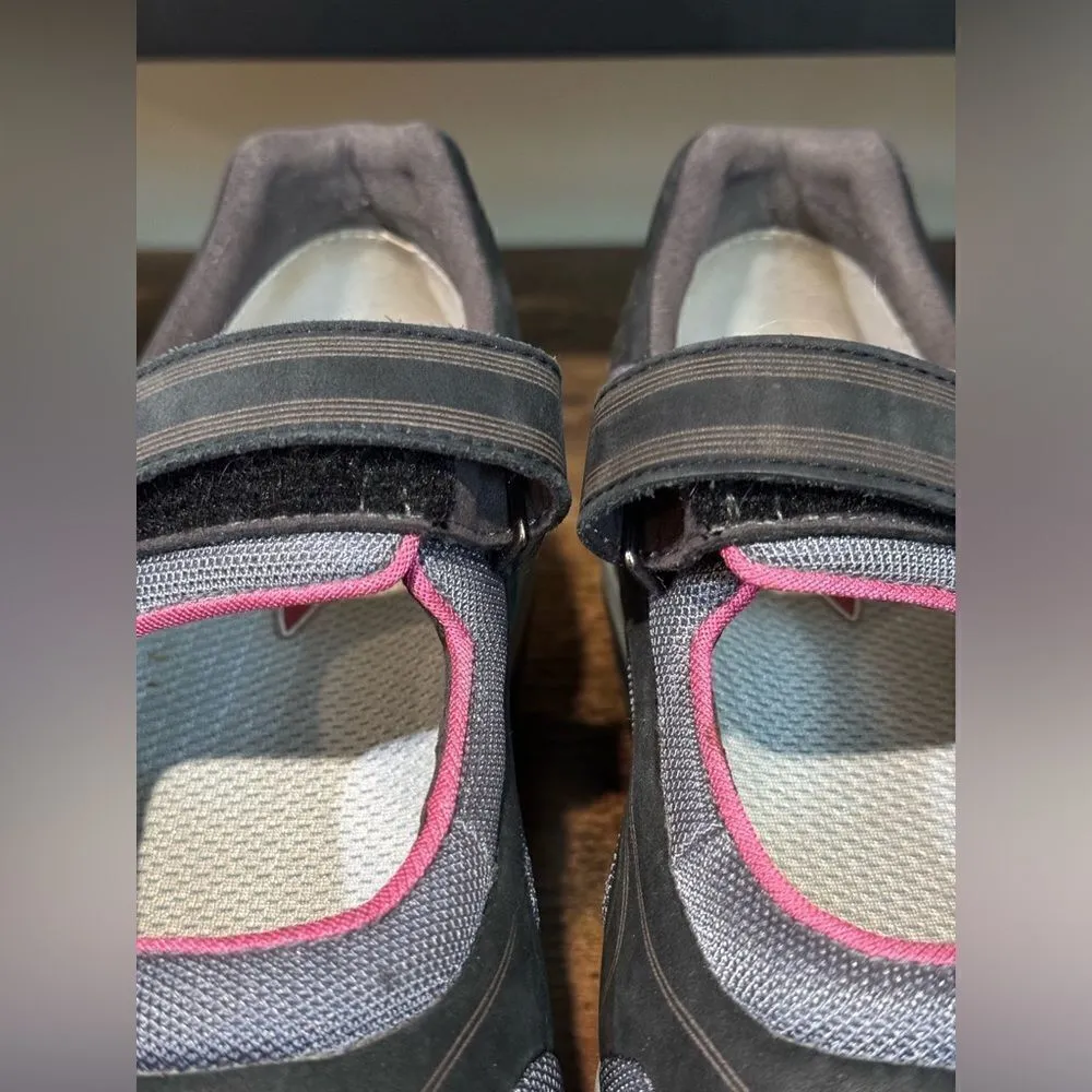 MBT Lami 400092 Womens Mary Jane Rocker Comfort Shoes blue/gray Sz 8 Pink - Image 13