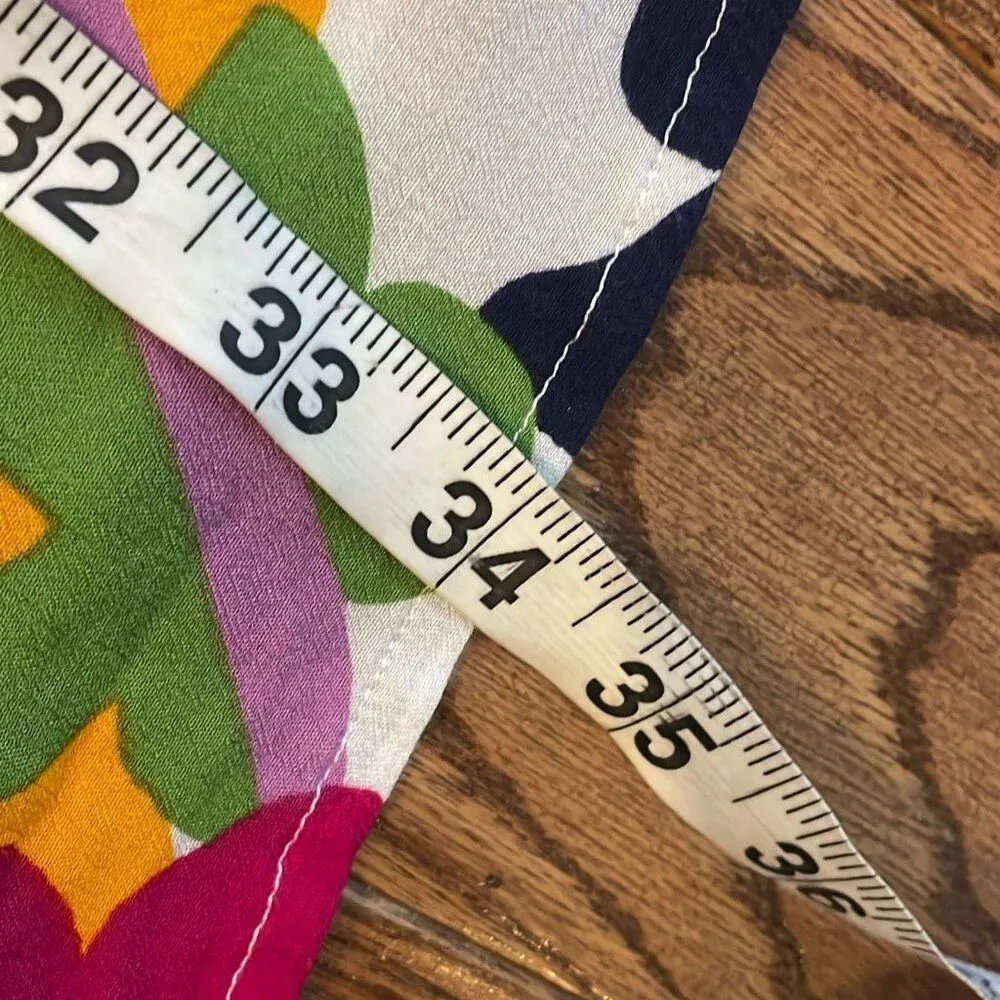 Anne Cole floral cotton coverup dress size xl - Image 8