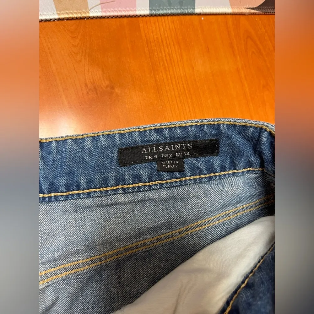 AllSaints Women’s Mini Denim Skirt – Size 2 - Image 3