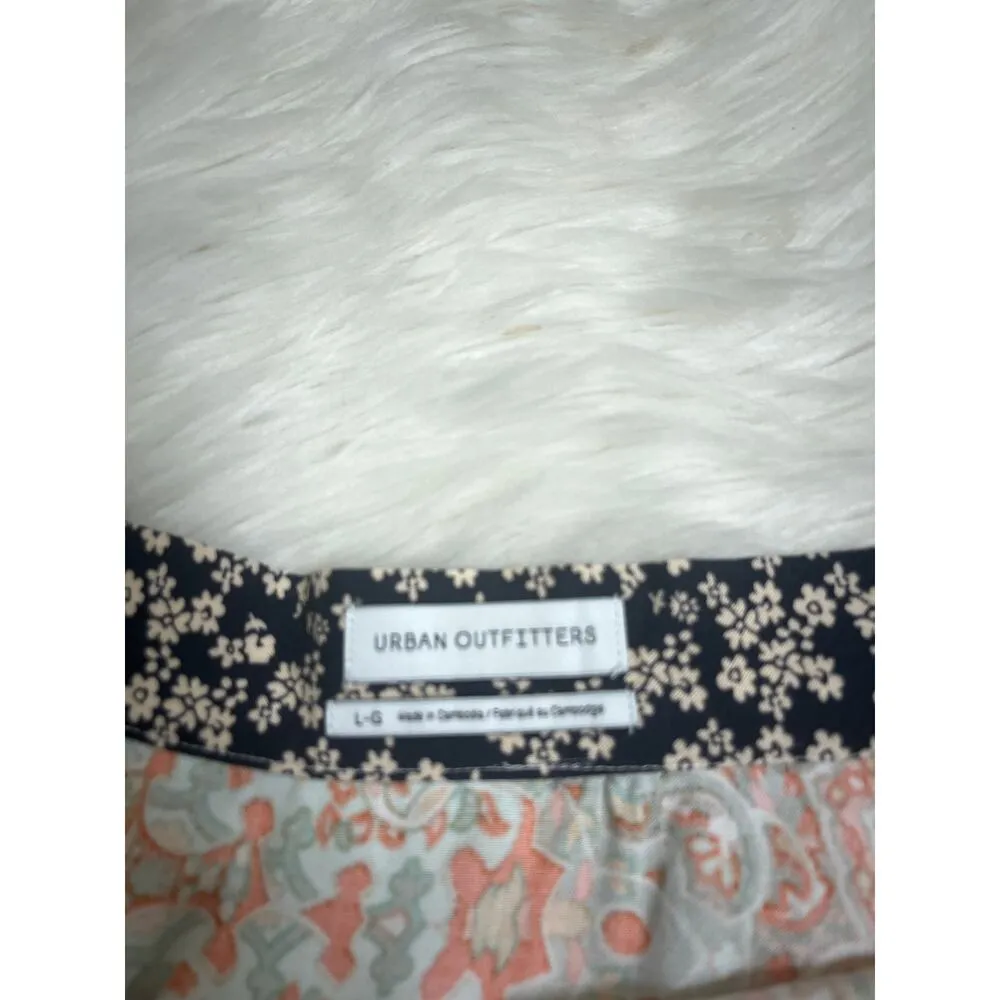 Urban Outfitters Toni wrap tie waist mini skirt L - Image 4