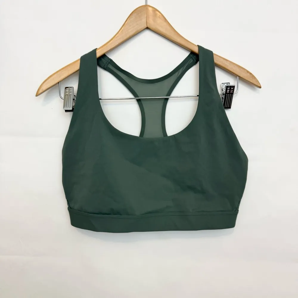 Victoria’s Secret VSX the flex sports bra olive green size large - Image 3