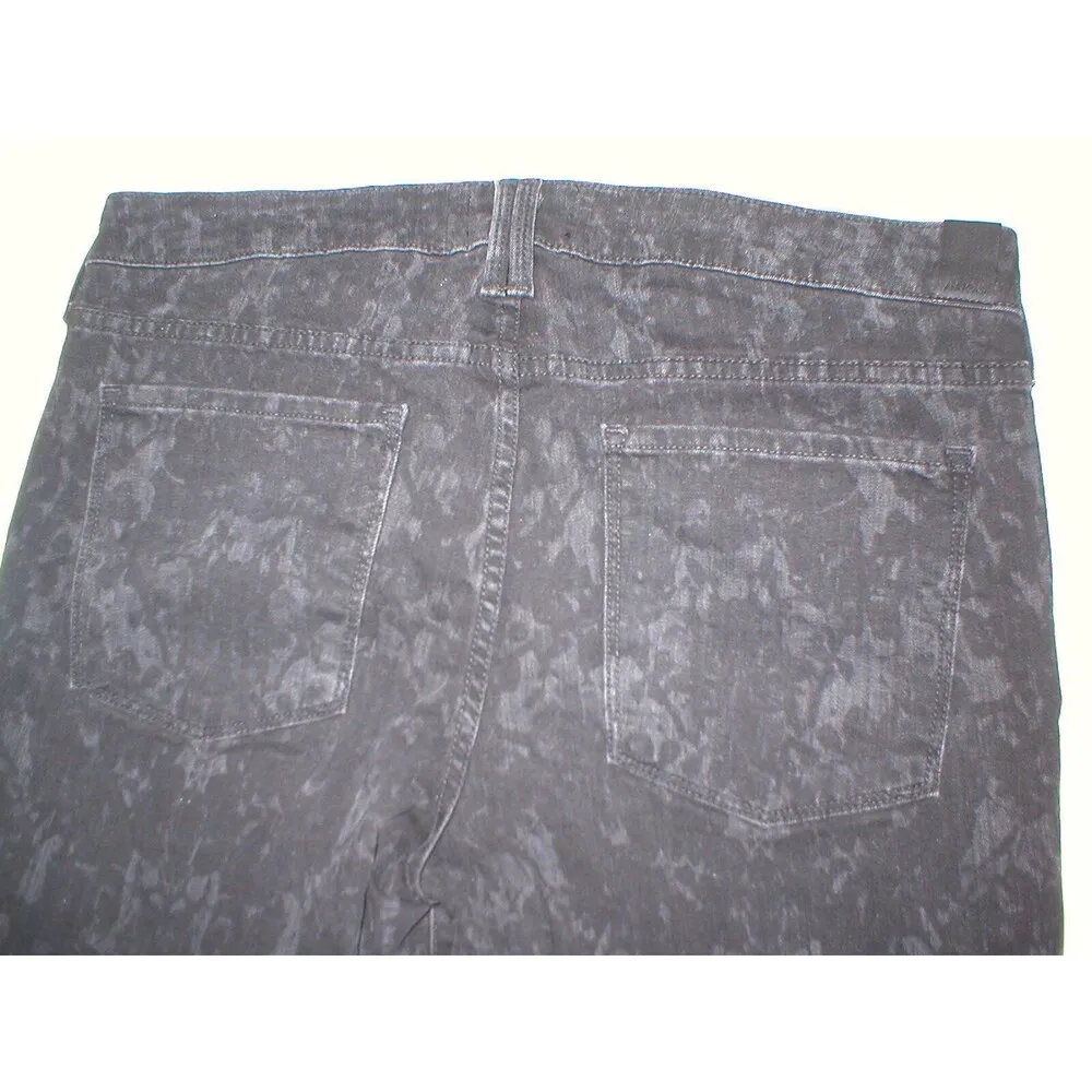 New Womens NWT Vince Dylan Skinny Ankle Jeans Black Floral 32 Gray Designer USA - Image 5