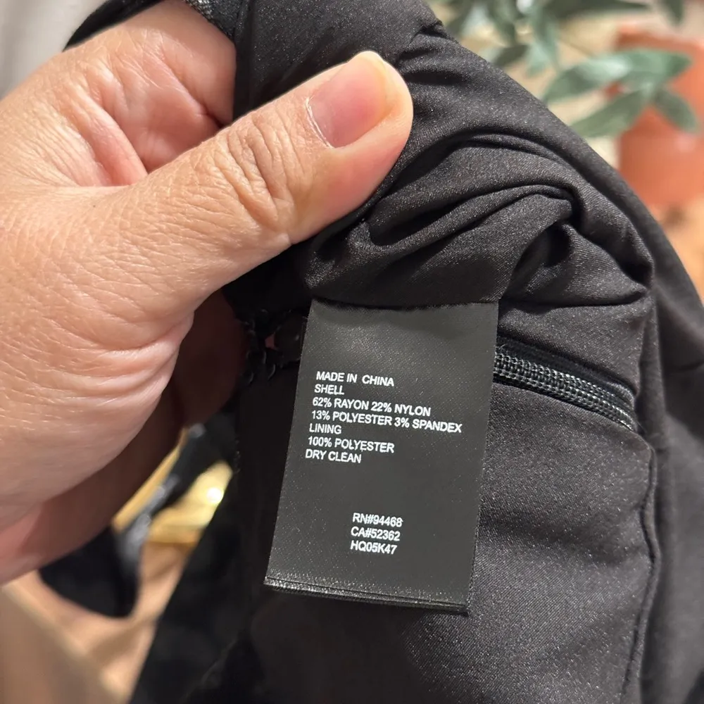 Laundry By Shelli Segal NWT Size 4 Gunmetal Animal Print Jumpsuit Cocktail Chic - Image 6